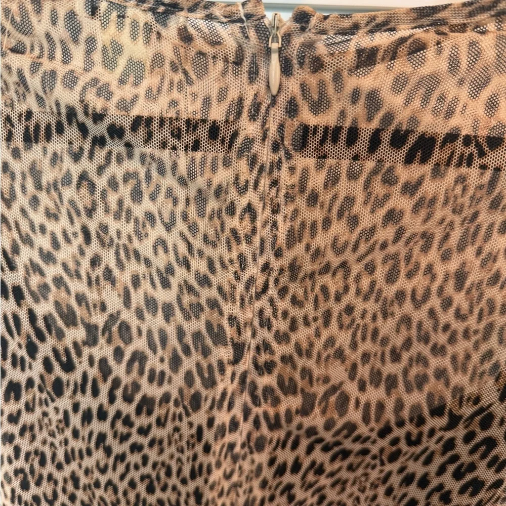 Animal Print Midi Dress - Picture 4 of 5